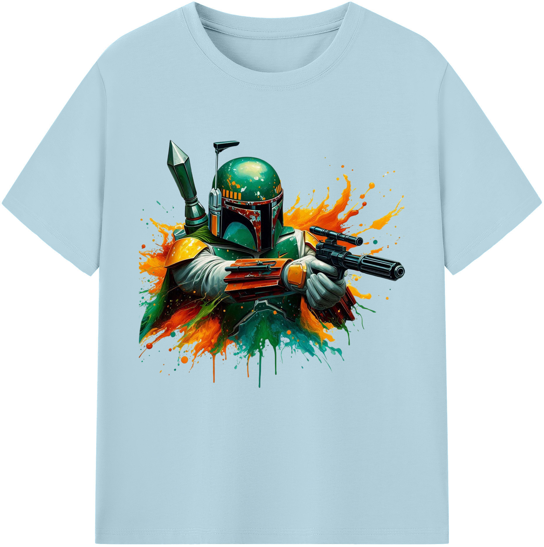 （画像用） スター・ウォーズ Star Wars 綿100％半袖Tシャツ（フロントプリント）
